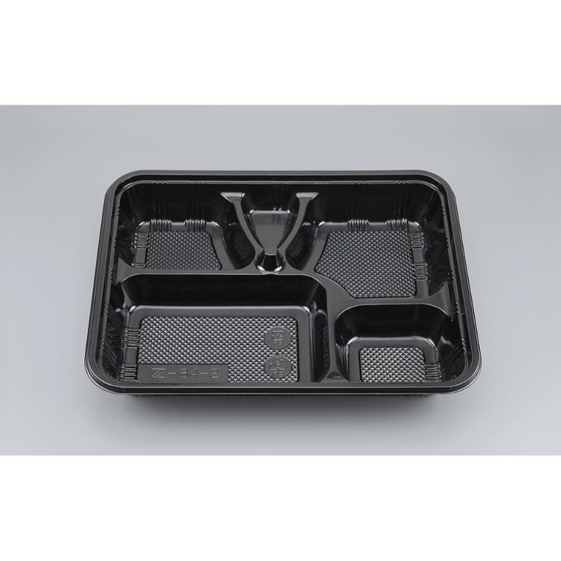 Rakuten - 【400枚】仕出し弁当容器 Z-84-2 漆黒 透明蓋付 シーピー化成 00265360