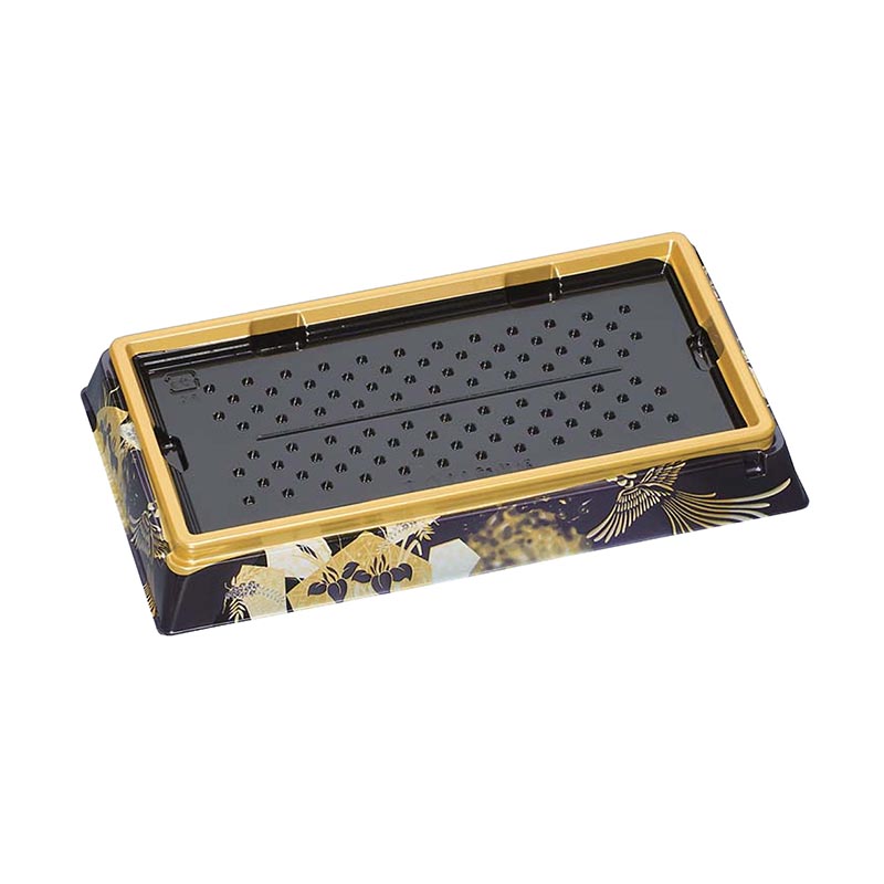 【300枚】寿司桶 新角桶110H-T 鳳凰紺 福助工業 00271506