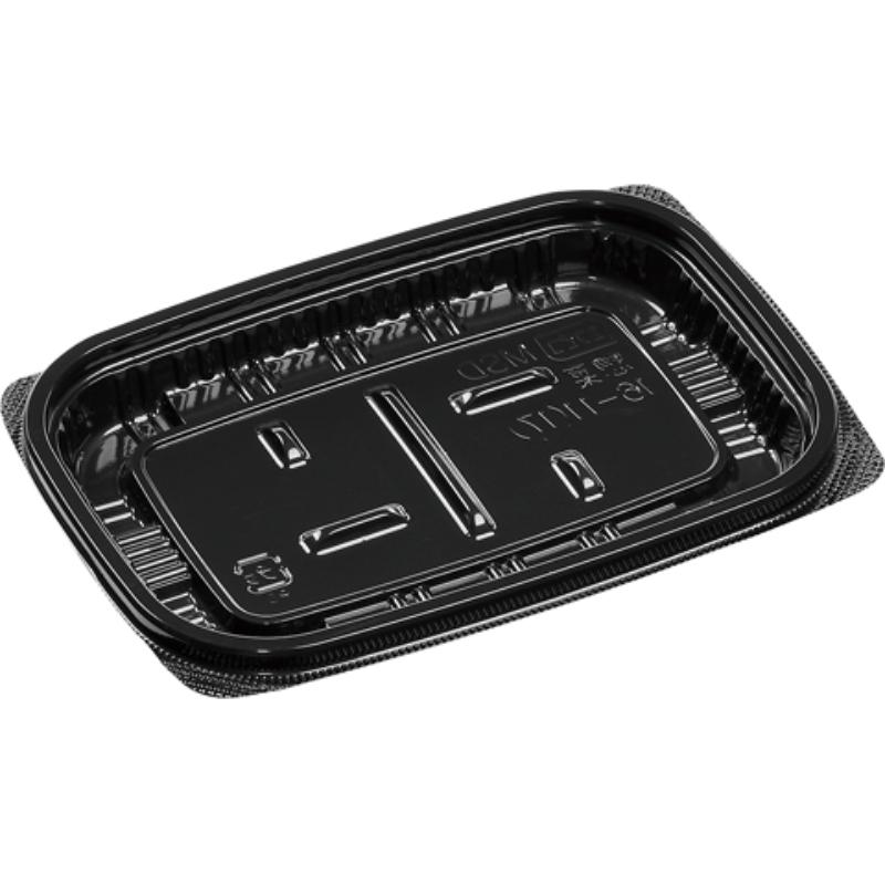 【1600枚】惣菜容器 MSD惣菜16-11(17) 黒 エフピコ 00410780