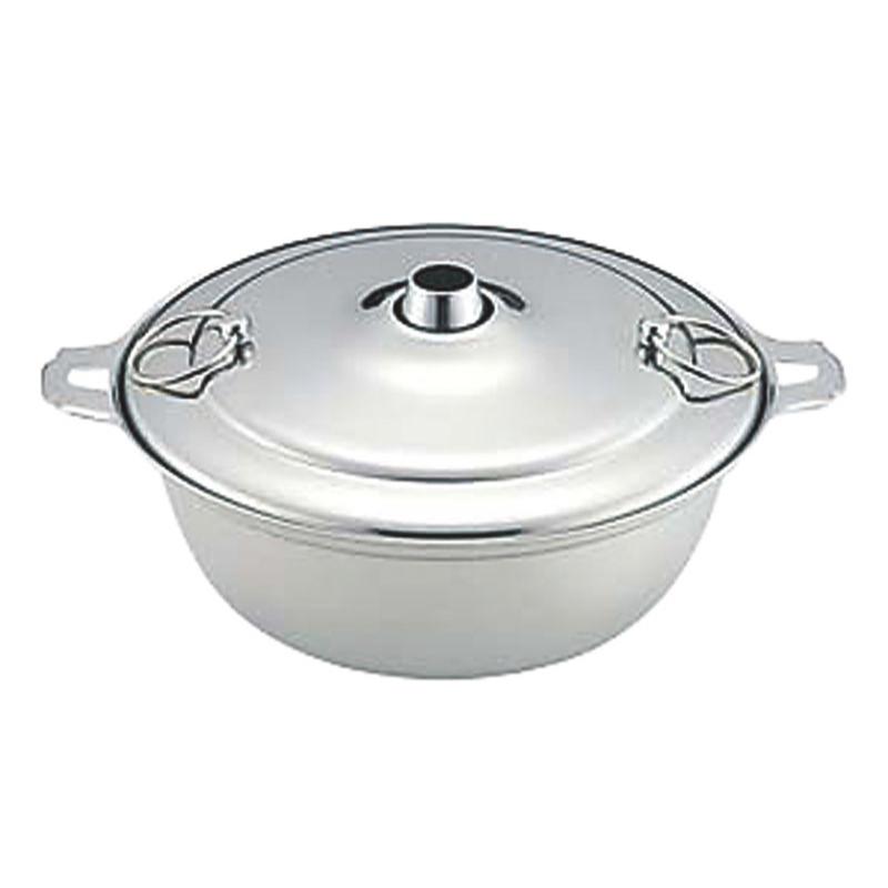 【1個】卓上用品 KO 18-8シャブ鍋 26cm 00482988