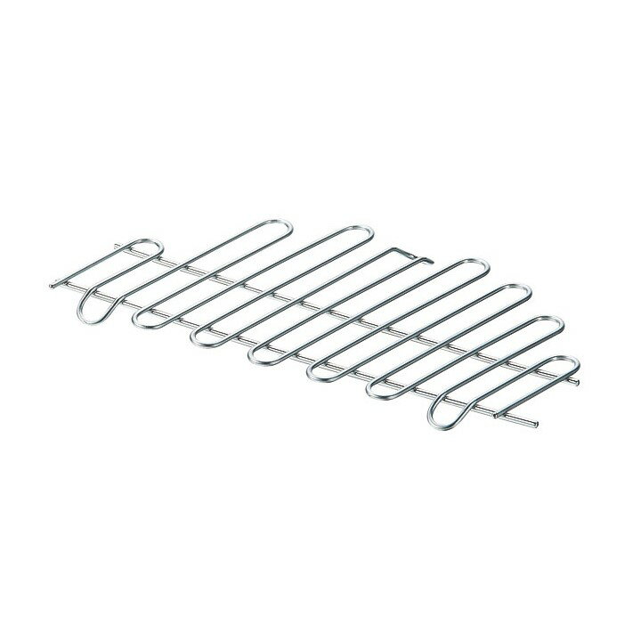 【1個】飲食店備品 ワイヤー半月型盛付網 大 00483934