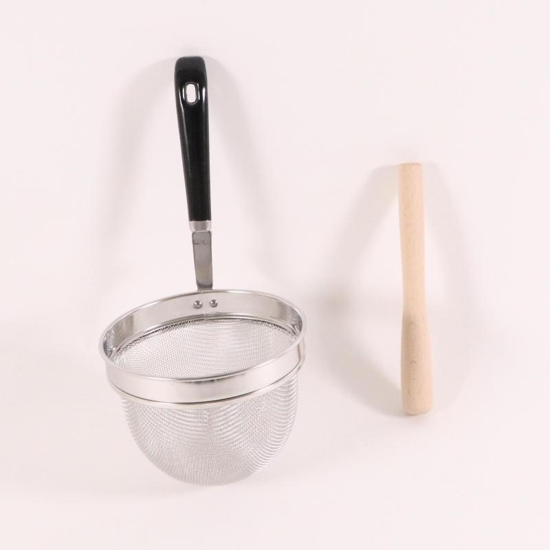 【1個】調理用品 PC柄みそこし 大 00488009