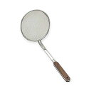 【1個】そば用品 18-8ローズ柄そば揚 8インチ 00488090