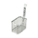 【1個】調理用品 TS 18-8パイプ柄角てぼ 深型タテ 30125 00488412