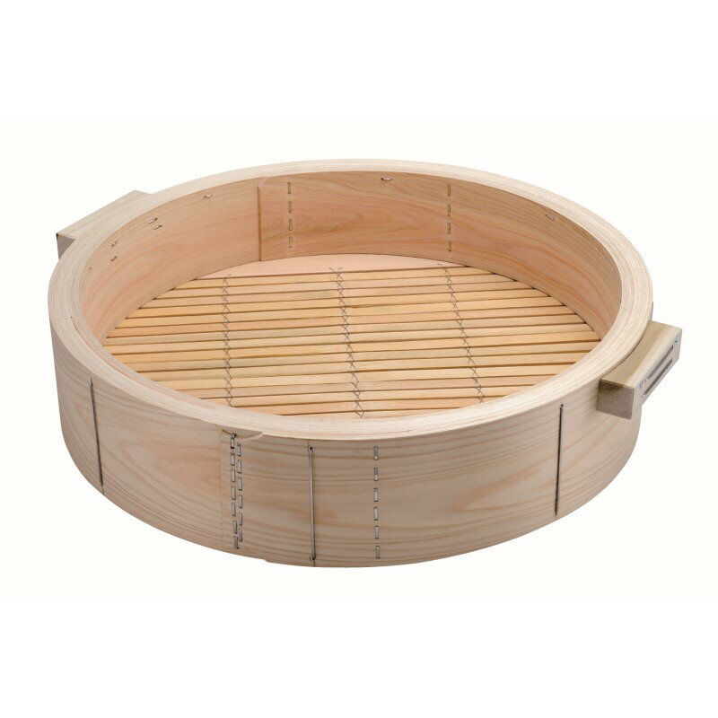 Rakuten - 【1個】調理用品 桧 中華セイロ 身 54xH12cm 取手付 補強P3本付 00488829
