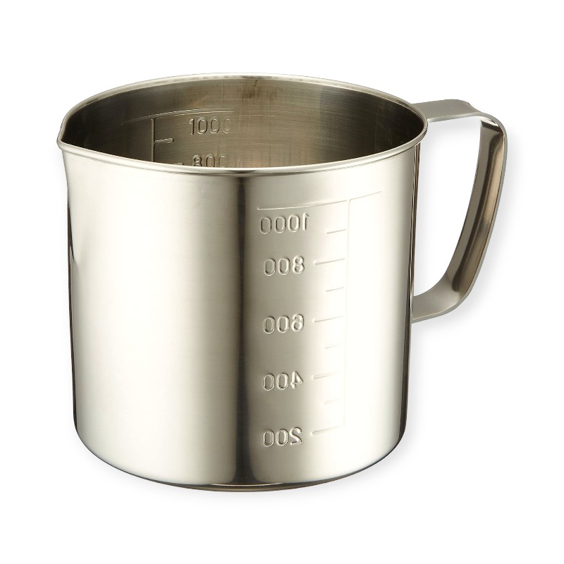 【1個】調理用品 AG 18-8口付水マス 1L 00488947