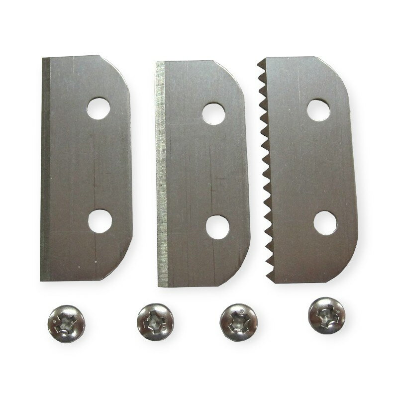 【1個】栗くり坊主 替刃(シート内容/平刃x2枚・クシ刃x1枚・ネジx4個) 00490202