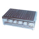 【1個】調理機器 たこ焼ガス台(関西型)28穴5枚掛 LP ET-285 00498054