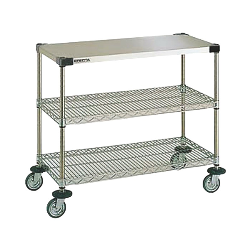 【1台】店舗備品 ワーキングカート 2型 NWT2B 00501020