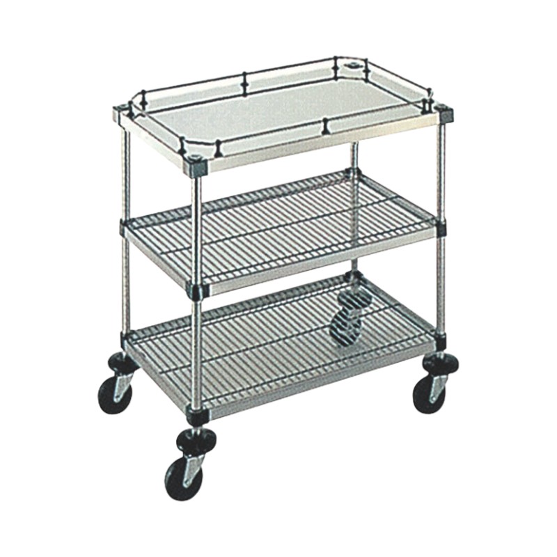 Freezers, Refrigerators - 【1台】店舗備品 弁慶シェルフワゴン 3段 4-3-GB-2M-9-L 00501619