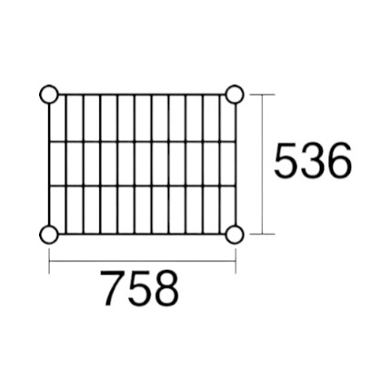 【1台】メタルラック スーパーエレクター BS760：P1390：5段 00502082(3)