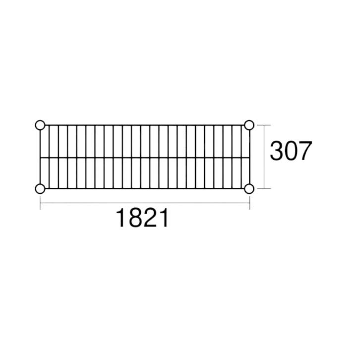 【1台】メタルラック ステンレスエレクター SSS1820：PS2200：5段 00502775