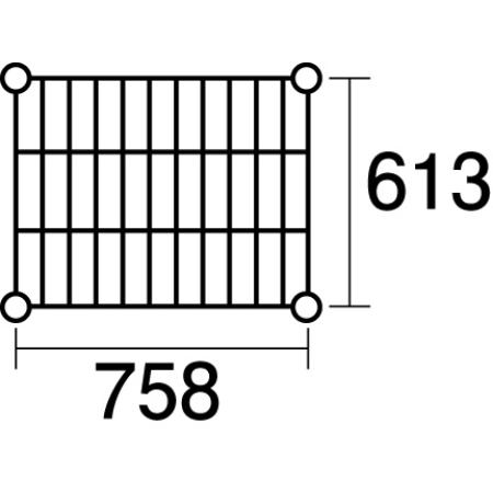 Kitchen Equipments - 【1台】メタルラック ステンレスエレクター SLS760：PS2200：5段 00505482