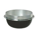 【1個】そば用品 ツバ付そば釜 48cm 33L 00506632