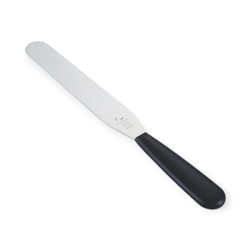 Bread Making Goods - 【1本】製菓・製パン用品 黒プラ柄 スパチュラ フレキシブル S-255F 00508037