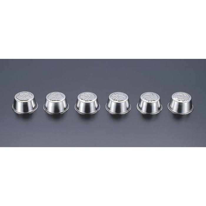 【1個】製菓用型 (S) 18-8なかよしプリンカップ ウサギ 100cc No.453 00508359