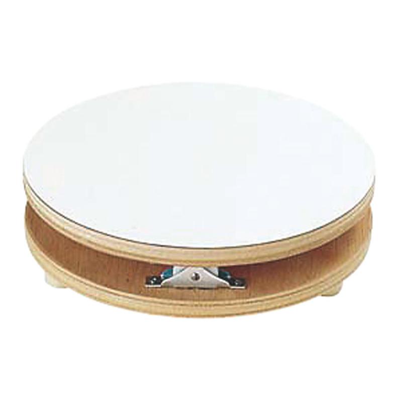 其它 - 【1個】製菓・製パン用品 回転台 白デコラ 27cm 00509333