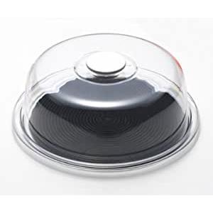 ラブリーハットシリーズ。滑り止めマット付き。マットは取り外しでき洗えるので衛生的です。マットを付けたり、外したりと2通りの使い方ができるので雰囲気に合わせて使い分けできます。サイズ：φ285×105mm、12インチ材質：[トレー]メタクリル...