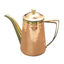 【1個】喫茶用品 銅槌目入コーヒーポット 10人用 00509882