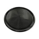 【1個】サービス用品 MT-027 マジックトレー 丸型 ミニ 6インチ 黒 PP袋入 00510429