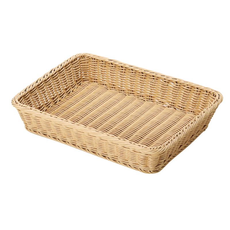 【1個】売場備品 ベーカリーバスケット 深型40型VB-903-IV アイボリー 00511041