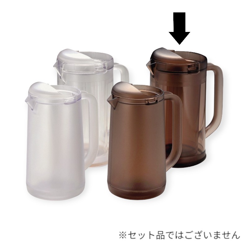 1個フロア用品 BK ポリカーボ ノンウェットピッチャーBタイプ