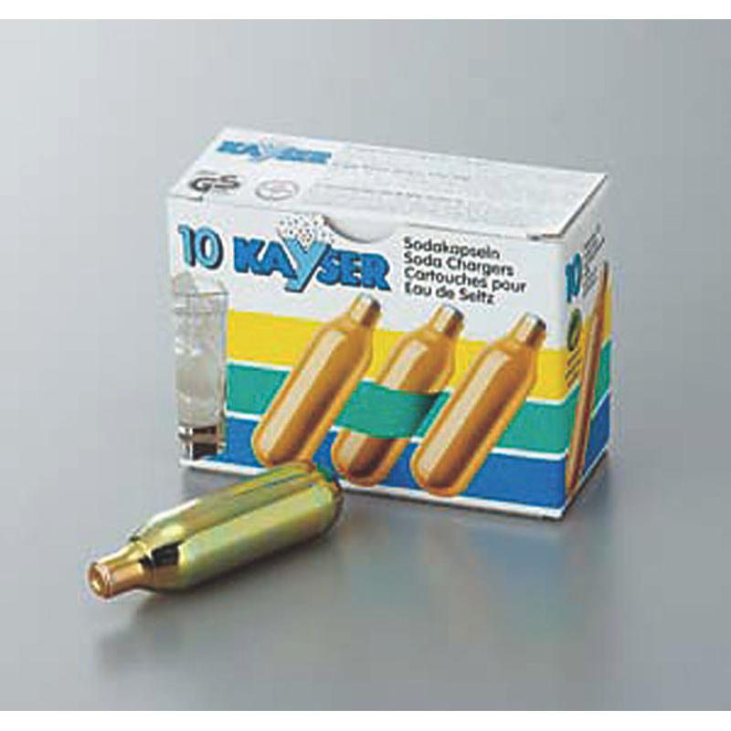 【1箱】バー用品 ソーダサイフォン取替ソーダバルブ(10本入) 00513195