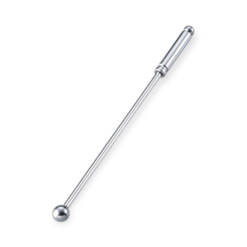 【1個】バー用品 18-8コラム 玉付マドラー 小 00513268