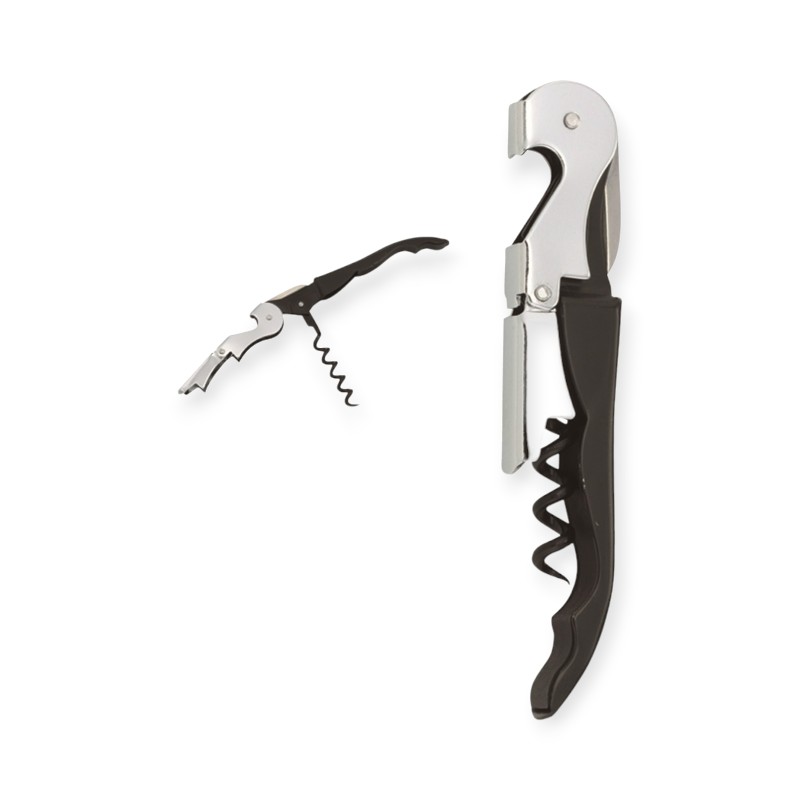 【1個】ワイン用品 ヴィーノ ソムリエナイフ ブラック 00513458