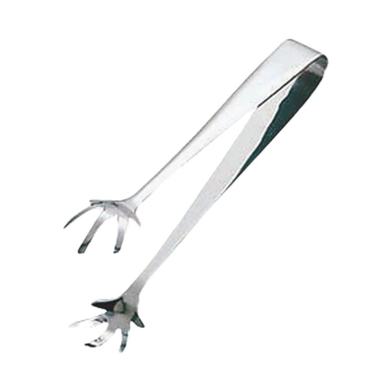 【1個】バー用品 TH 18-0アイストング ニュー爪型 00514212