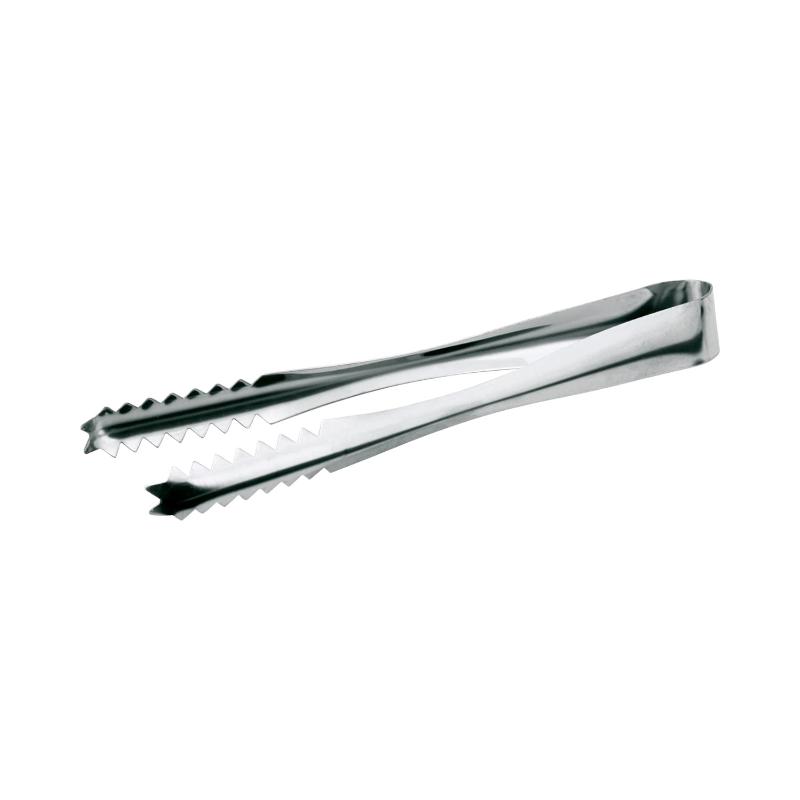 【1個】バー用品 (000) 18-8共柄アイストング 00514254