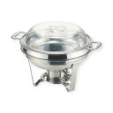 【1セット】バンケット用品 中華チューフィングセット 丸(手付) 00514679