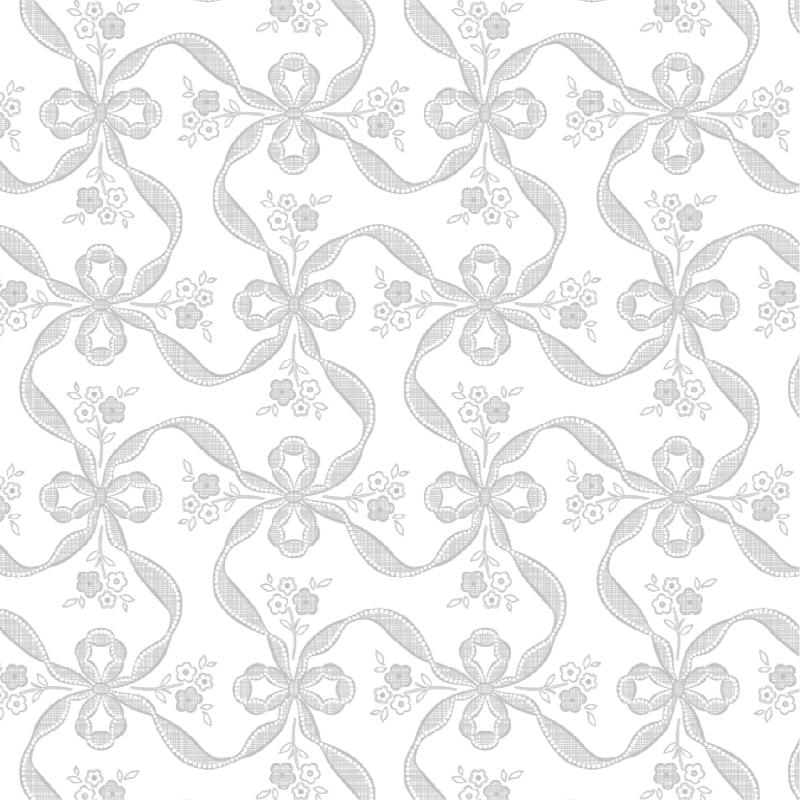 【1袋】ギフト資材 49-1805 包装紙 フラールリボン銀 半才判 50枚入 ササガワ 00530855