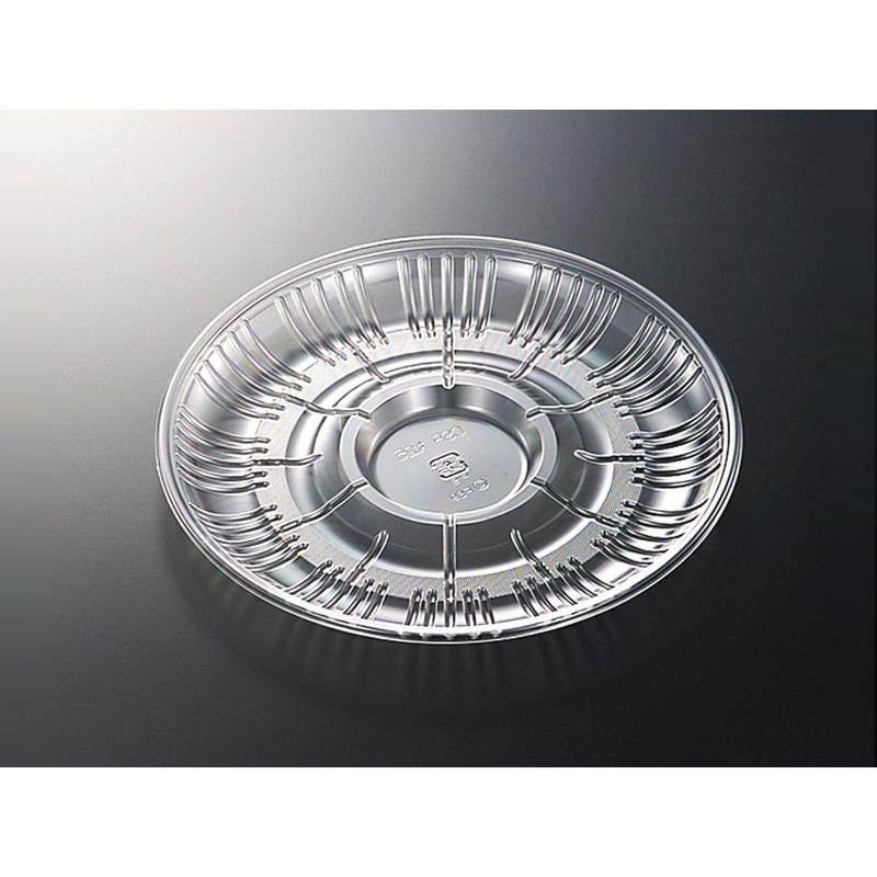 【300枚】透明トレー CSR 丸25 O 中央化学 00641026