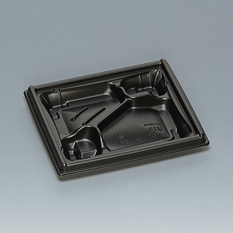 Rakuten - 【900枚】弁当容器 箱膳19-16-1H 黒 福助工業 00645422