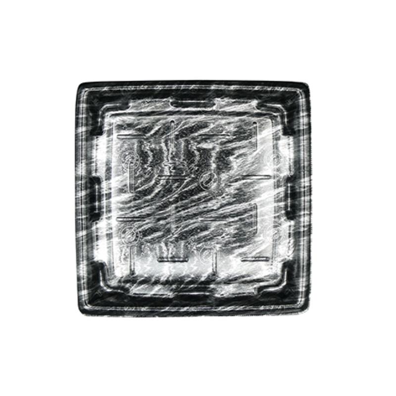 【400枚】惣菜容器 MTD24-24平 本体 エコ黒木銀 エフピコ 00662225