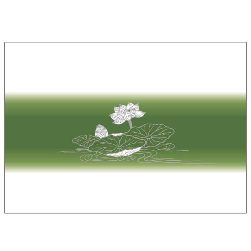 【5組】売場備品 8-5467 掛紙 仏 無字 竹 A4判 100枚入り ササガワ 00688201