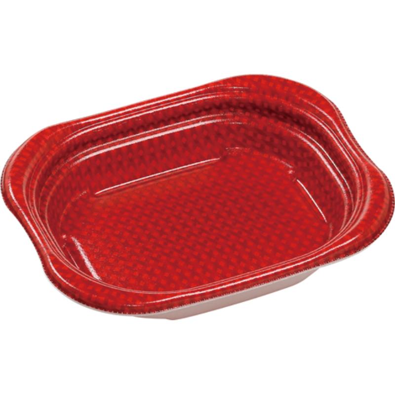 【1000枚】惣菜容器 MFP優デリ16-13(34) クロスD赤 エフピコ 00700533(3)