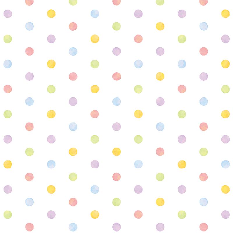 【1袋】ギフト資材 49-1169 包装紙 カラフルドット 半才判 50枚入 ササガワ 00746517