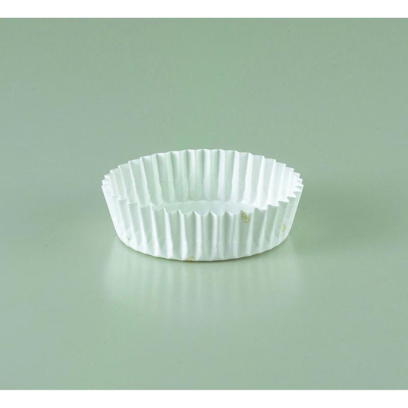 【6000枚】ベーキングカップ ベーキングカップ 純白ペット(白無地) 60φ×20H 伊藤景パック産業 00749117