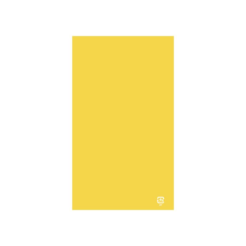 【500枚】テープ無 OPP袋 クリアバッグ クリアカラー(イエロー) SS ベルベ 00757115