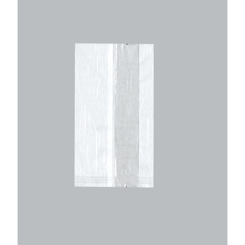 【50枚】真空袋 バリアOP雲龍合掌袋 縦窓No.1323バラ 福助工業 00762349