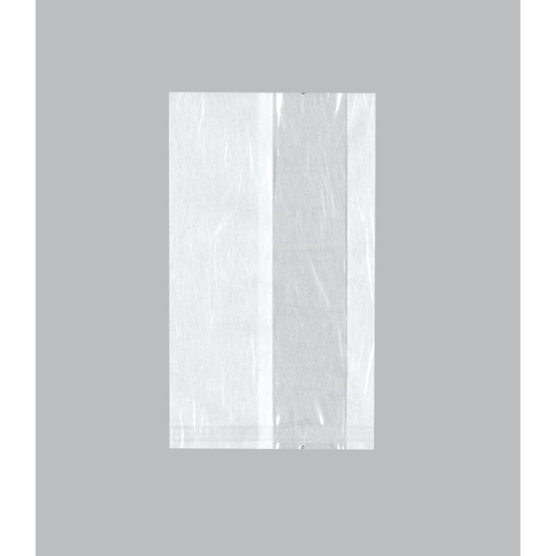 【50枚】真空袋 バリアOP雲龍合掌袋 縦窓No.1424バラ 福助工業 00762351