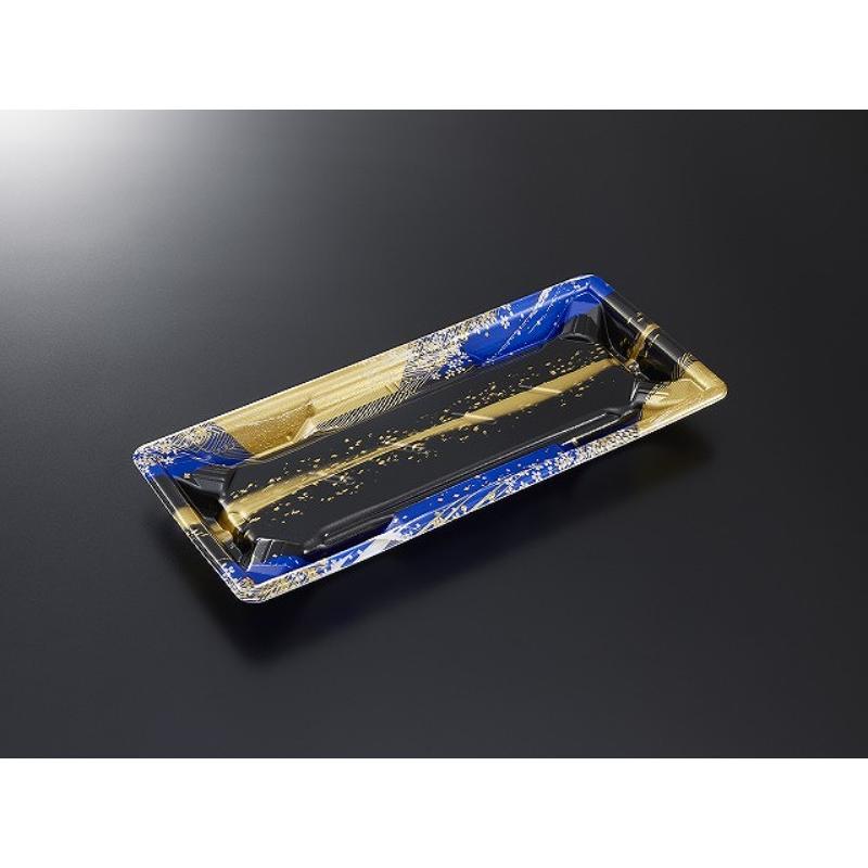 【50枚】寿司容器 鮮鋭 5-1 織り帯B 身 中央化学 00764677