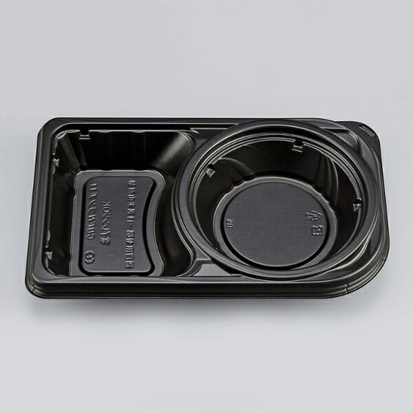 Rakuten - 【600枚】弁当容器 CBFNランチ11 黒本体(R) シーピー化成 00765288