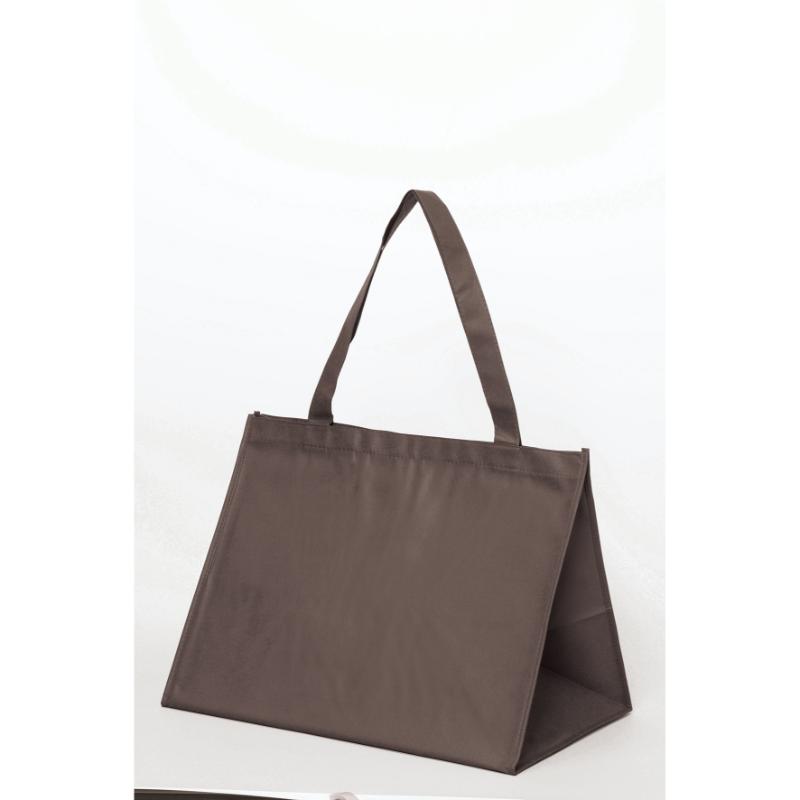 【100枚】持ち帰り袋 SFバッグ ブラウンL パックタケヤマ 00766204