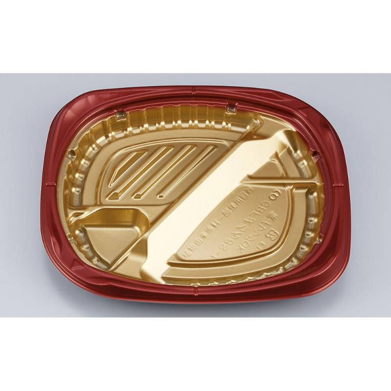 【600枚】弁当容器 CBFまろん8S-1 GR本体 シーピー化成 00766236