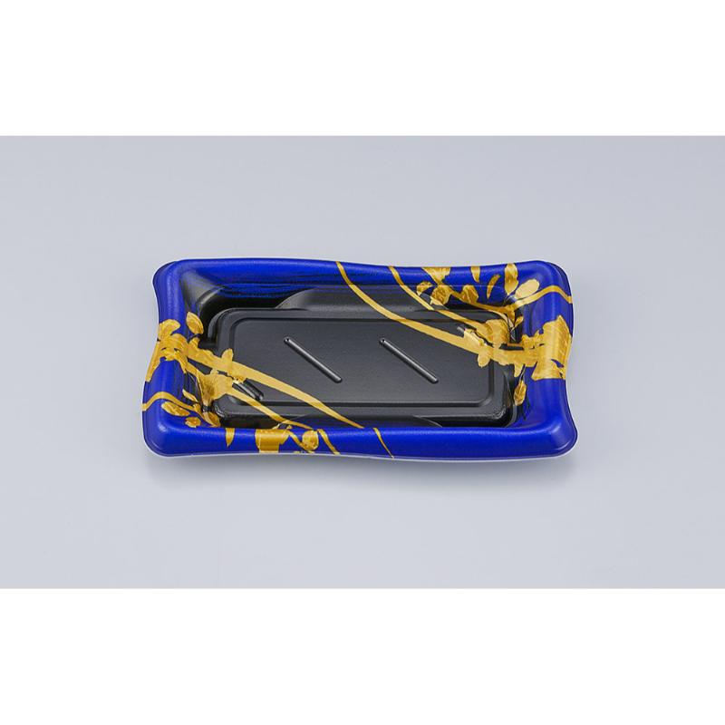 【1200枚】寿司容器 SF瀬戸波13 綾糸青本体 シーピー化成 00766284