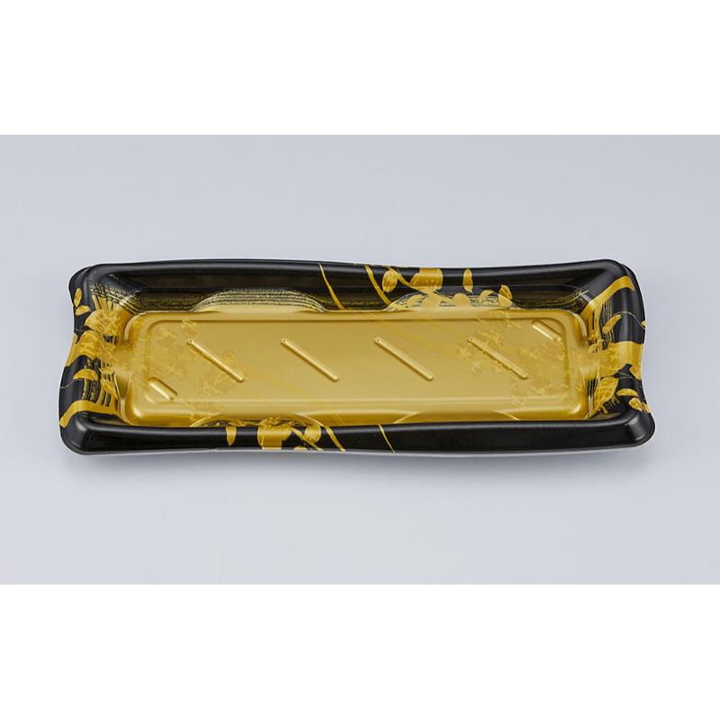 【800枚】寿司容器 SF瀬戸波15 綾糸金本体 シーピー化成 00766296