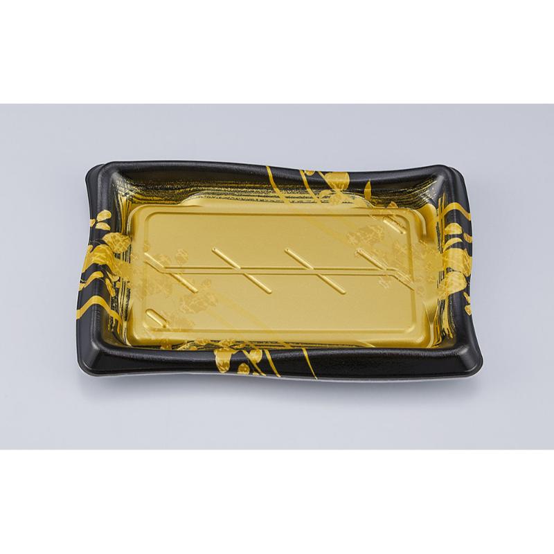 【800枚】寿司容器 SF瀬戸波24 綾糸金本体 シーピー化成 00766312